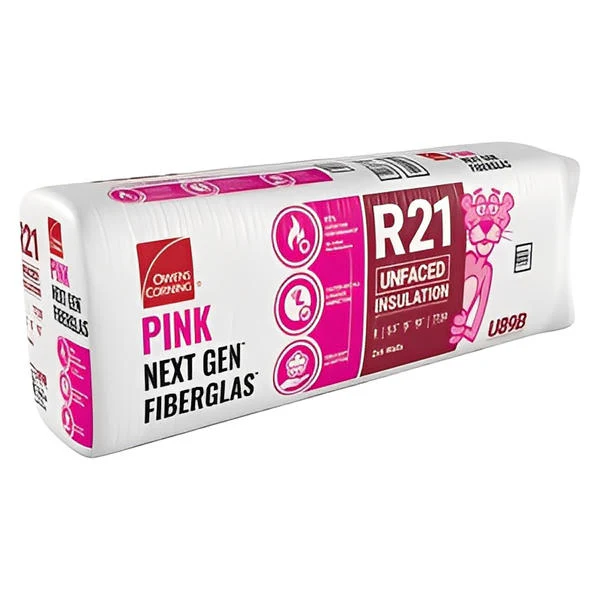 Owens Corning R-21 Un-Faced Fiberglass Insulation Batts (All Sizes) - Image 4