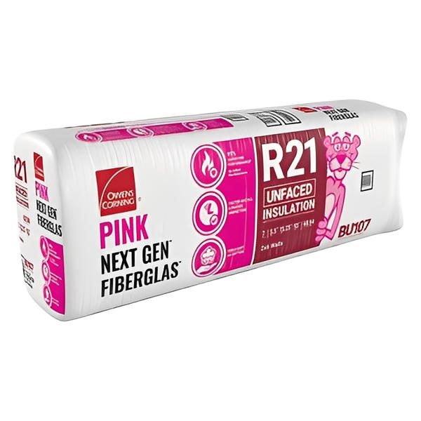 Owens Corning R-21 Un-Faced Fiberglass Insulation Batts (All Sizes) - Image 5