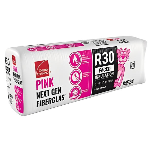 Owens Corning R-30 Kraft Faced Fiberglass Insulation Batts (All Sizes) - Image 2