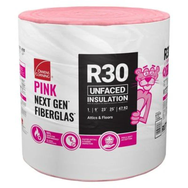 Owens Corning R-30 Unfaced Continuous Roll Insulation (All Sizes) - Image 2