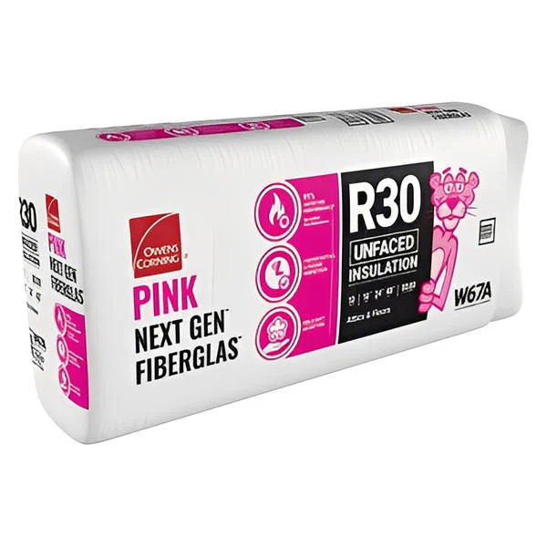 Owens Corning R-30 Unfaced Fiberglass Insulation Batts (All Sizes) - Image 3