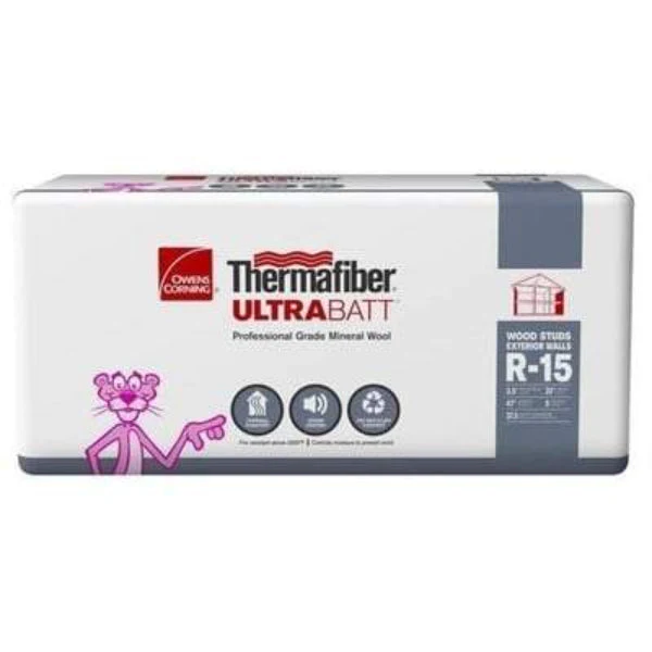 Owens Corning Thermafiber UltraBatt R-15 (All Sizes)