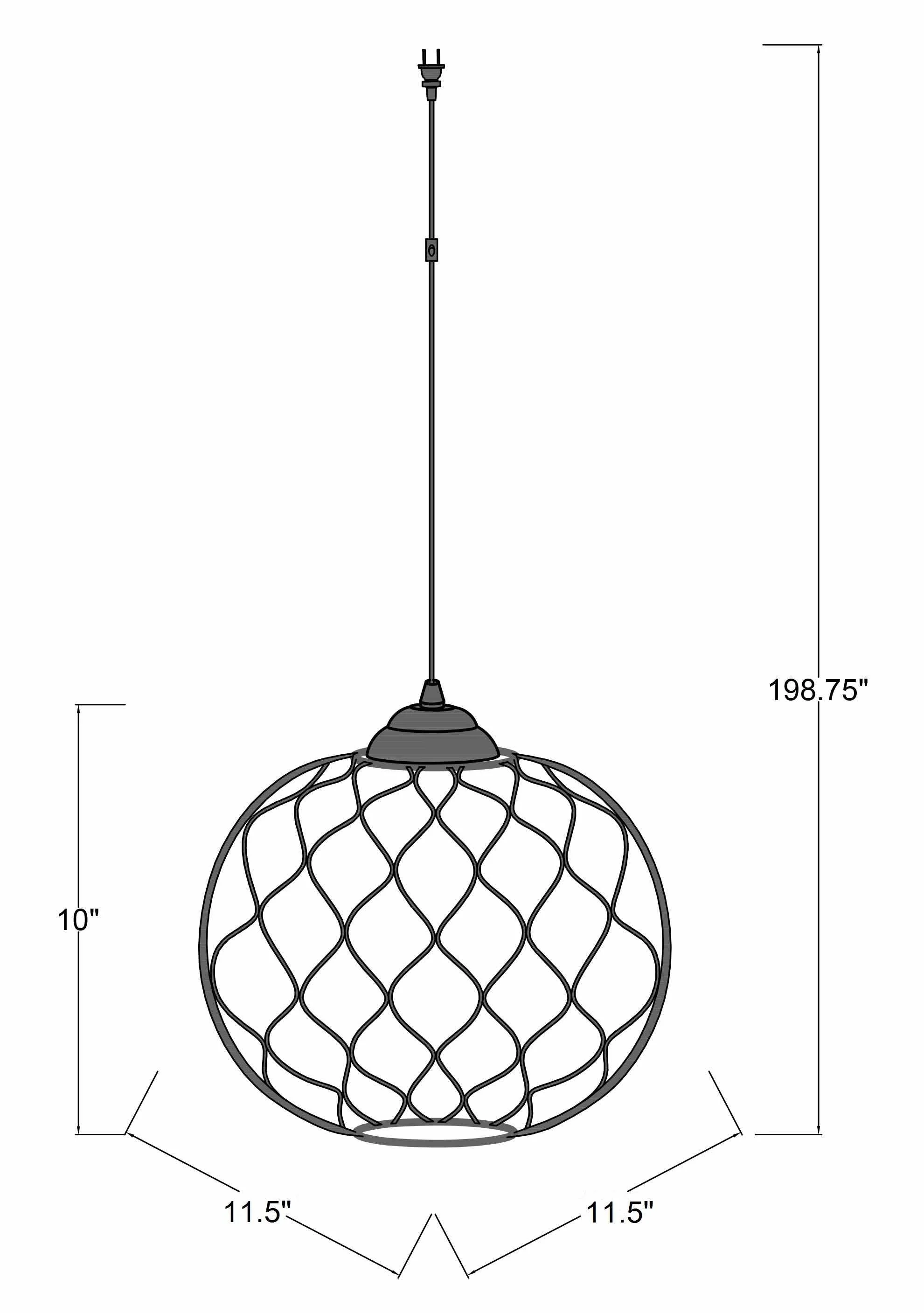 Oyster Ceiling Light - Clearance - Image 5