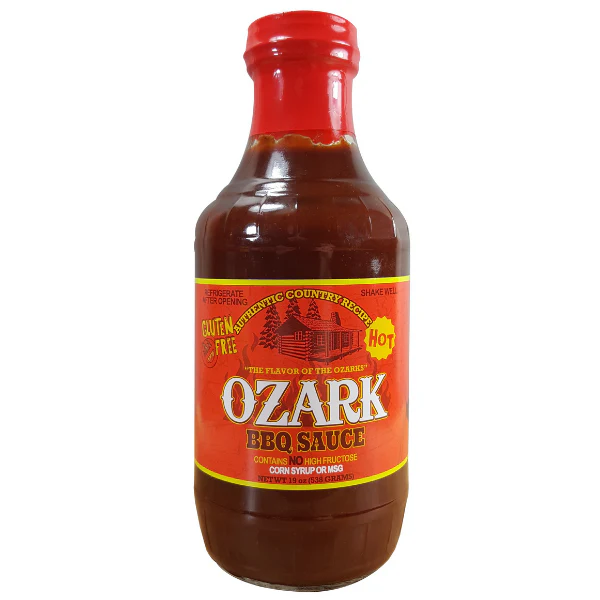 Ozark Hot BBQ Sauce | Pack of 12 | 19 oz | Brenmar - Image 2