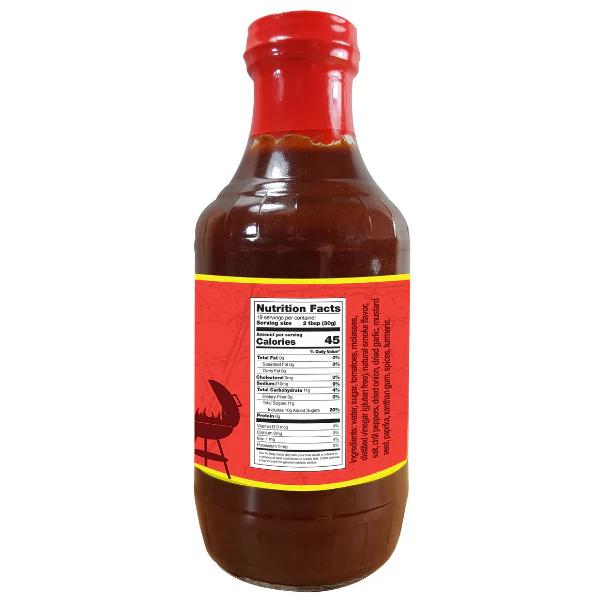 Ozark Hot BBQ Sauce | Pack of 2 | 19 oz | Brenmar - Image 3