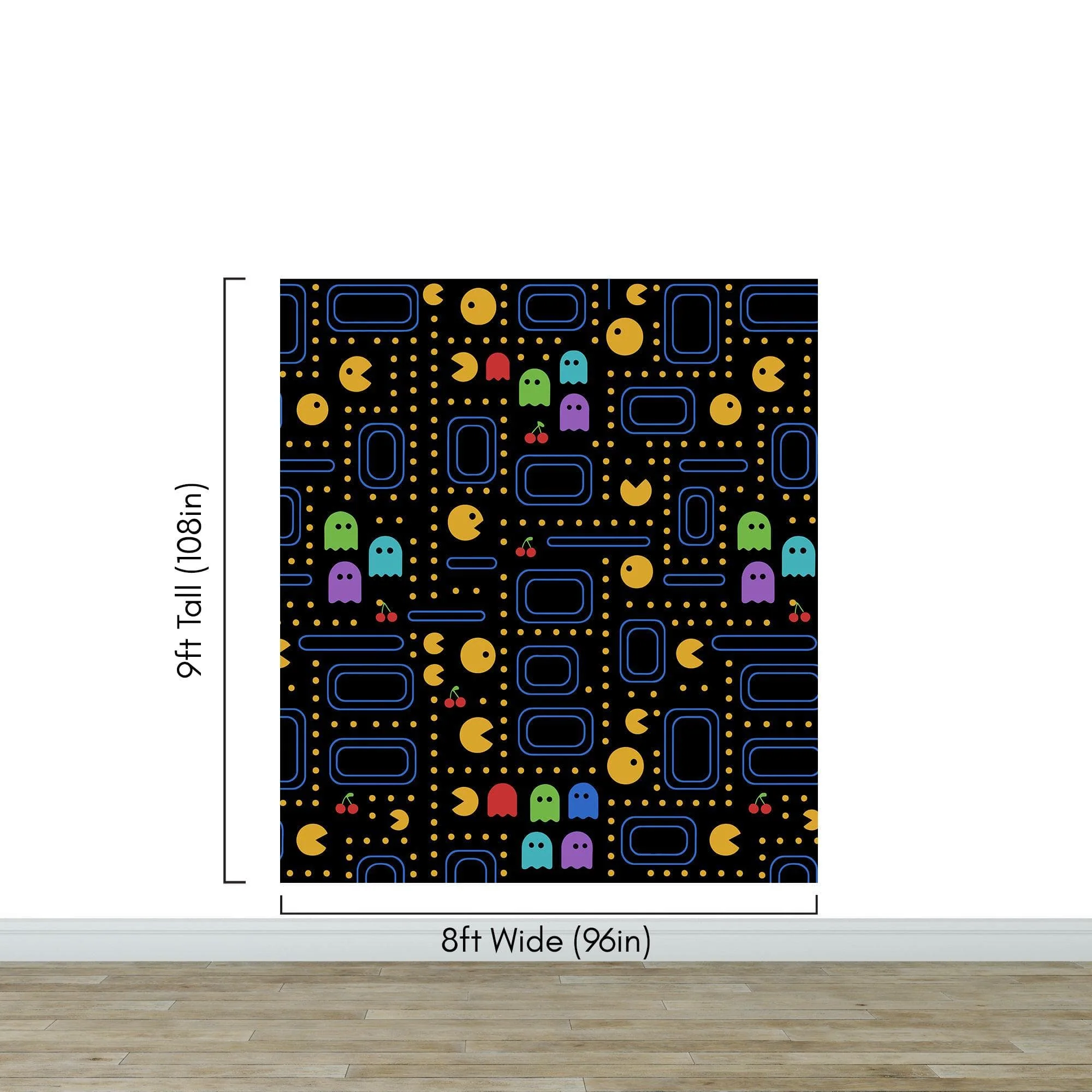 Pacman Wallpaper Mural. #7004 - Image 10