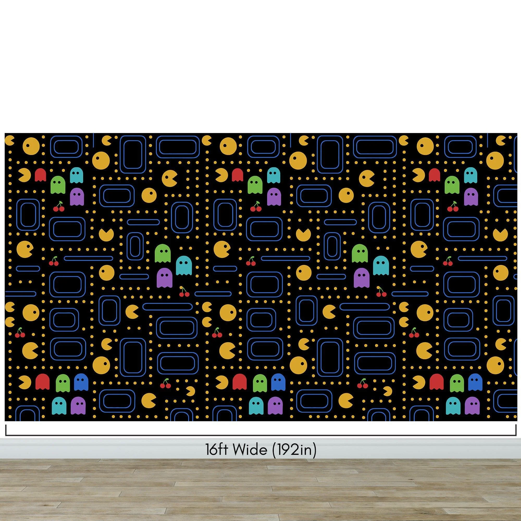 Pacman Wallpaper Mural. #7004 - Image 12