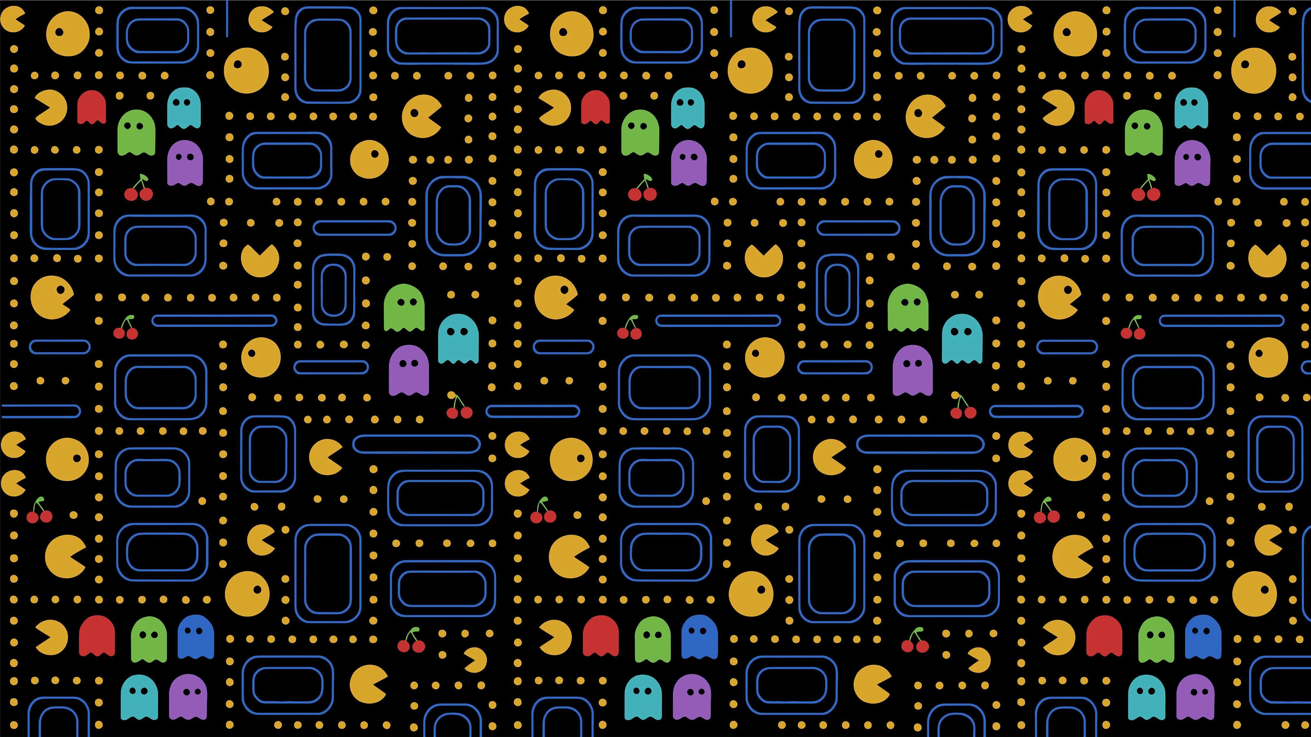 Pacman Wallpaper Mural. #7004 - Image 4