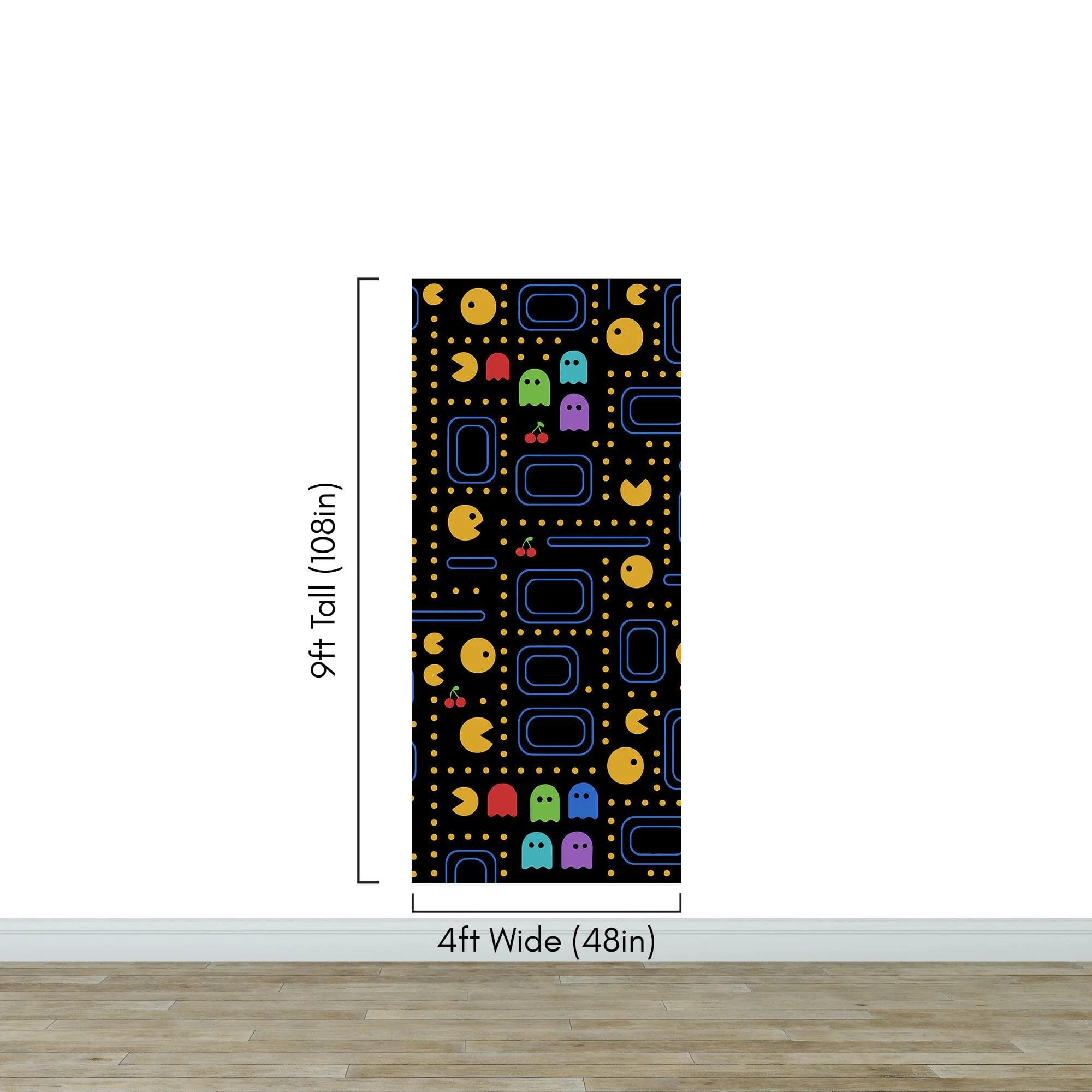 Pacman Wallpaper Mural. #7004 - Image 9