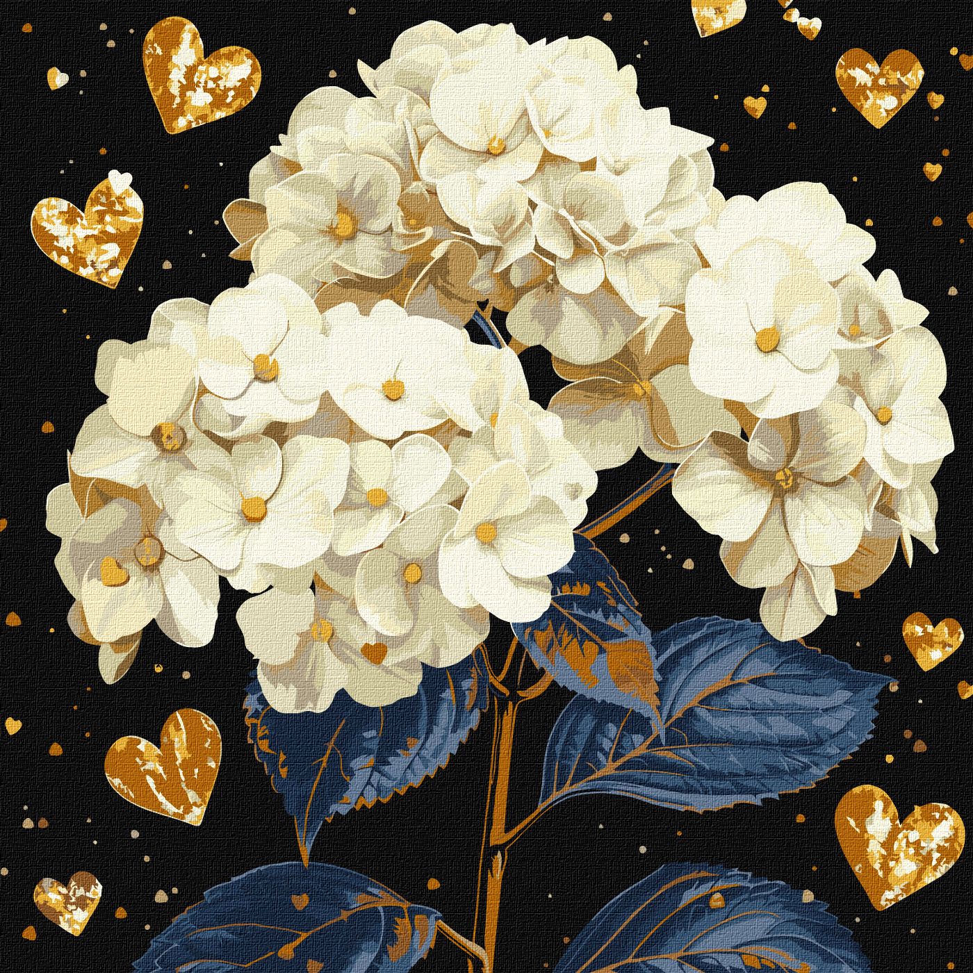Painting by Numbers kit Delightful flowers KHO3277 - Image 2
