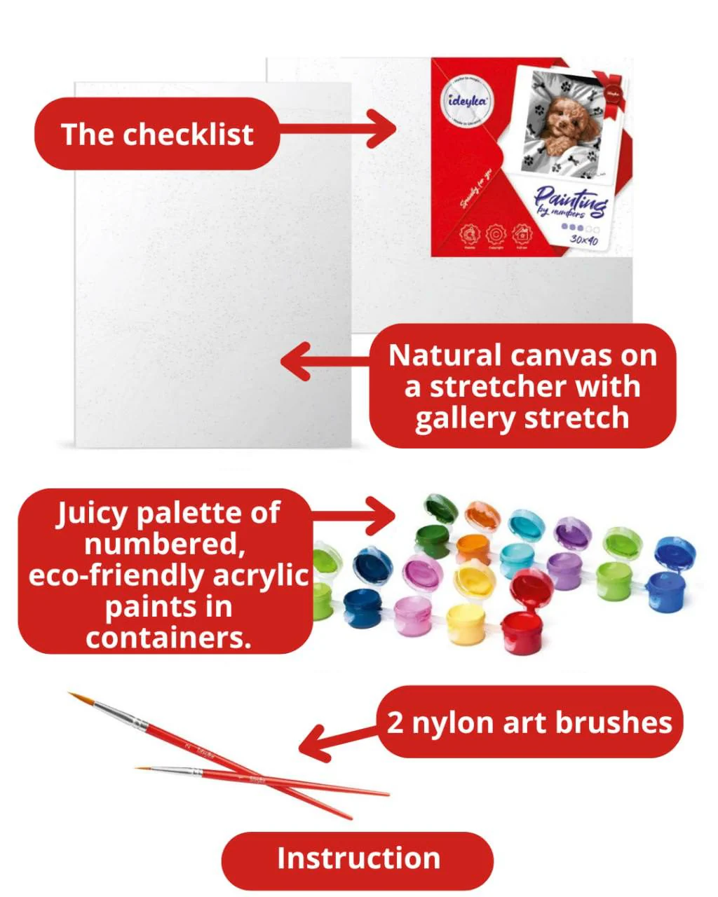 Painting by Numbers kit Moon fantasy KHO5137 - Image 4