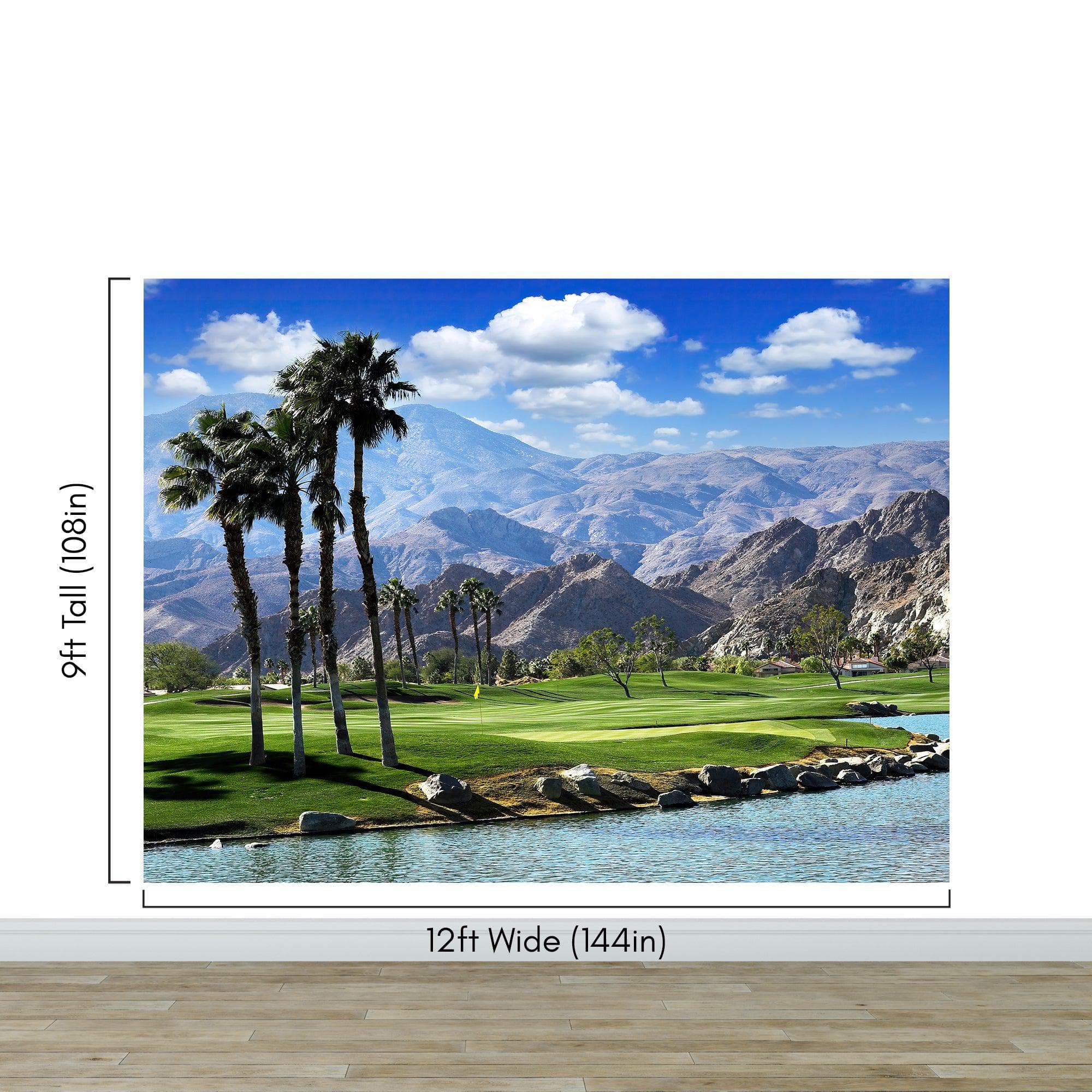 Palm Springs Golf Course Wallpaper Mural. #6979 - Image 11