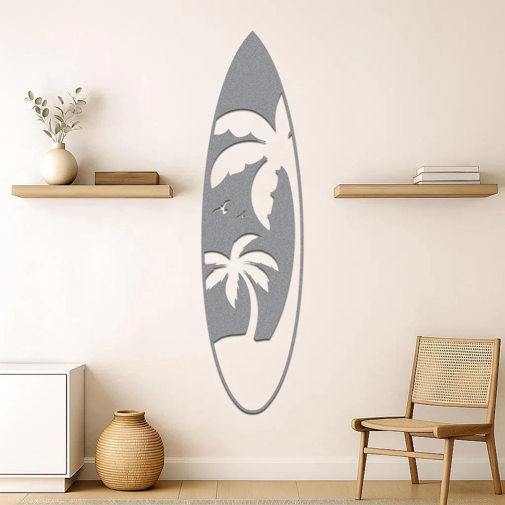 Palm Tree Surfboard Sign - Image 3