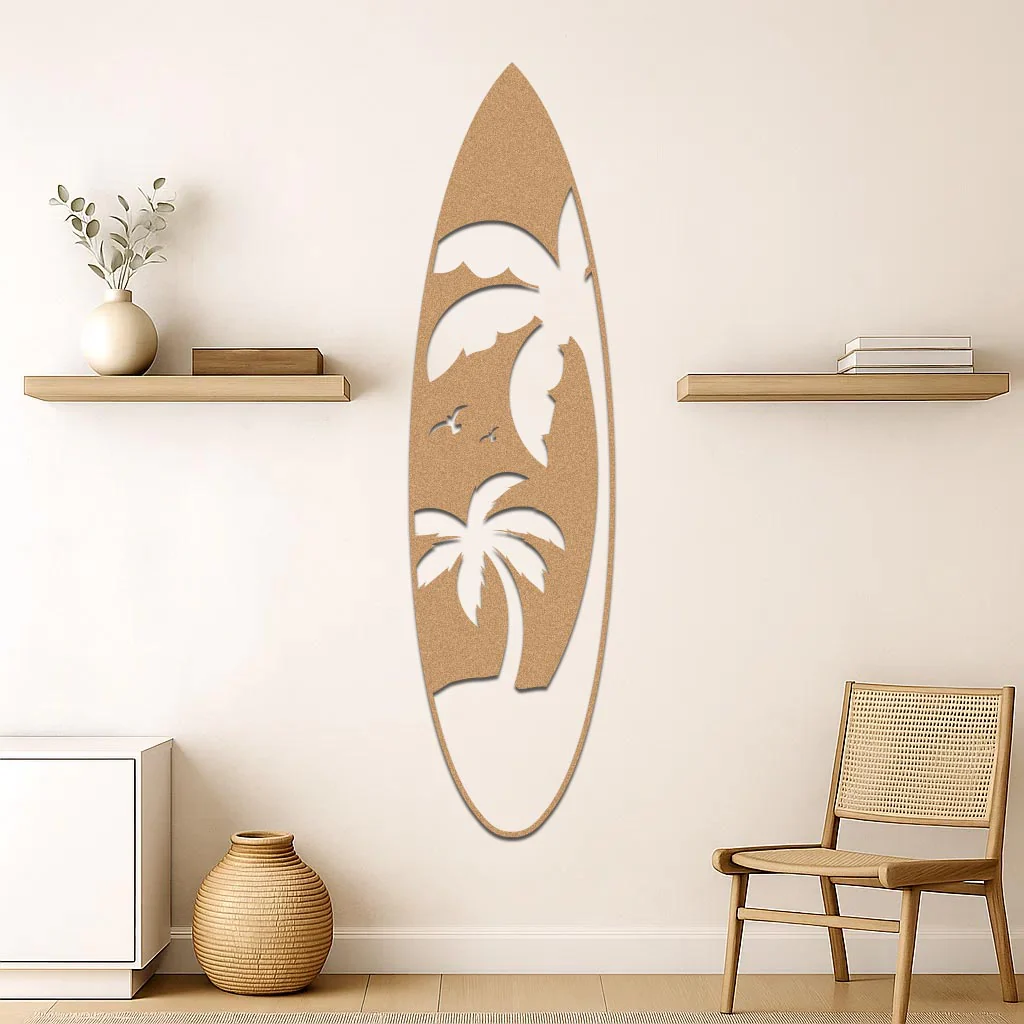 Palm Tree Surfboard Sign - Image 4
