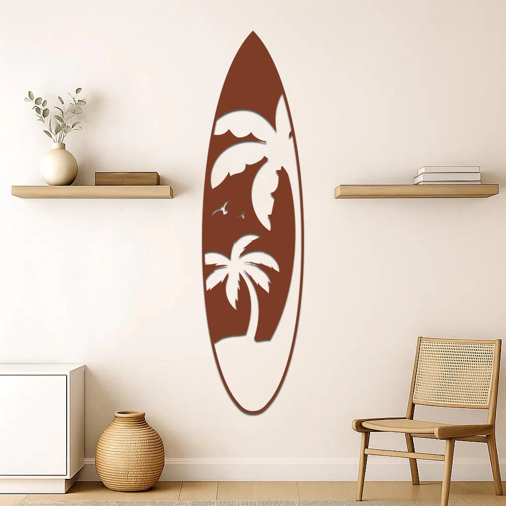 Palm Tree Surfboard Sign - Image 5