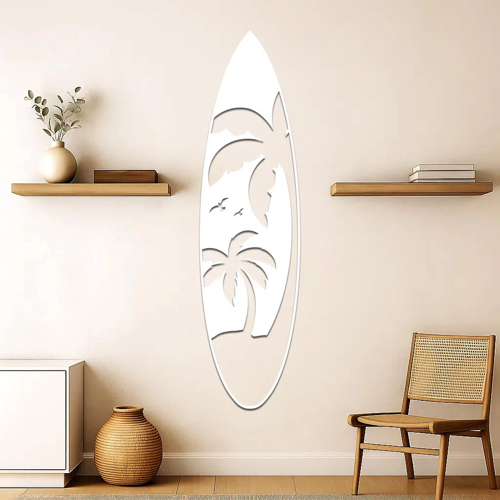 Palm Tree Surfboard Sign - Image 7