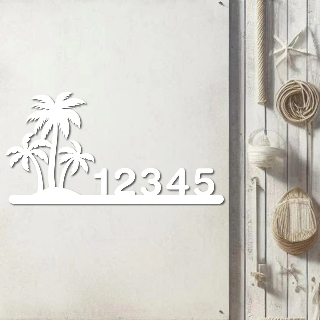 Palm Trees Address Sign - Image 2