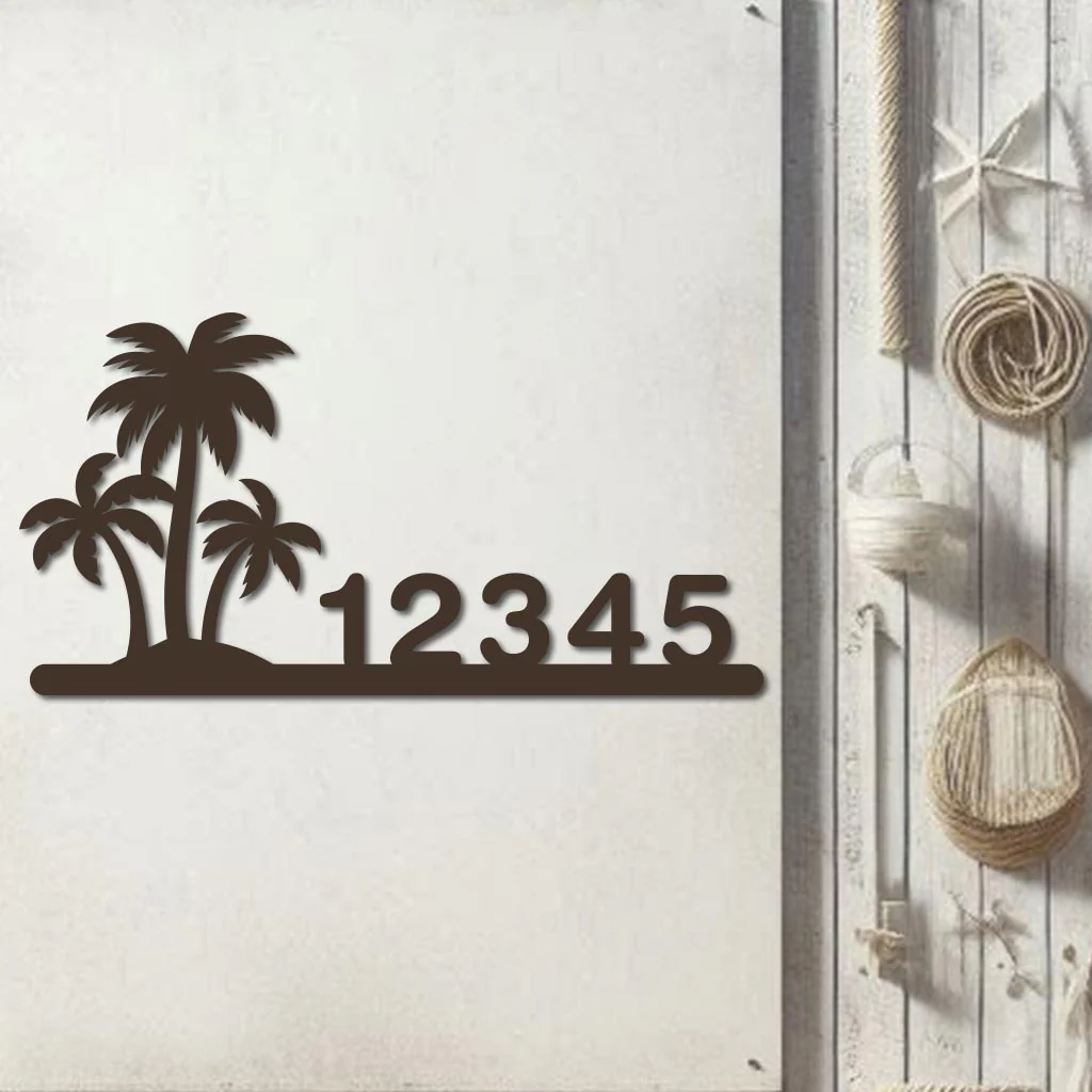 Palm Trees Address Sign - Image 5