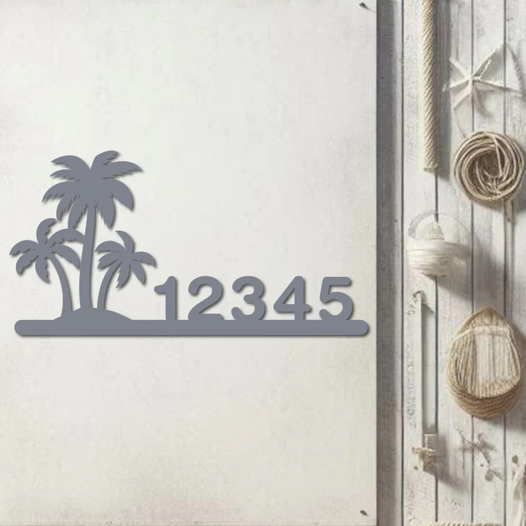 Palm Trees Address Sign - Image 6