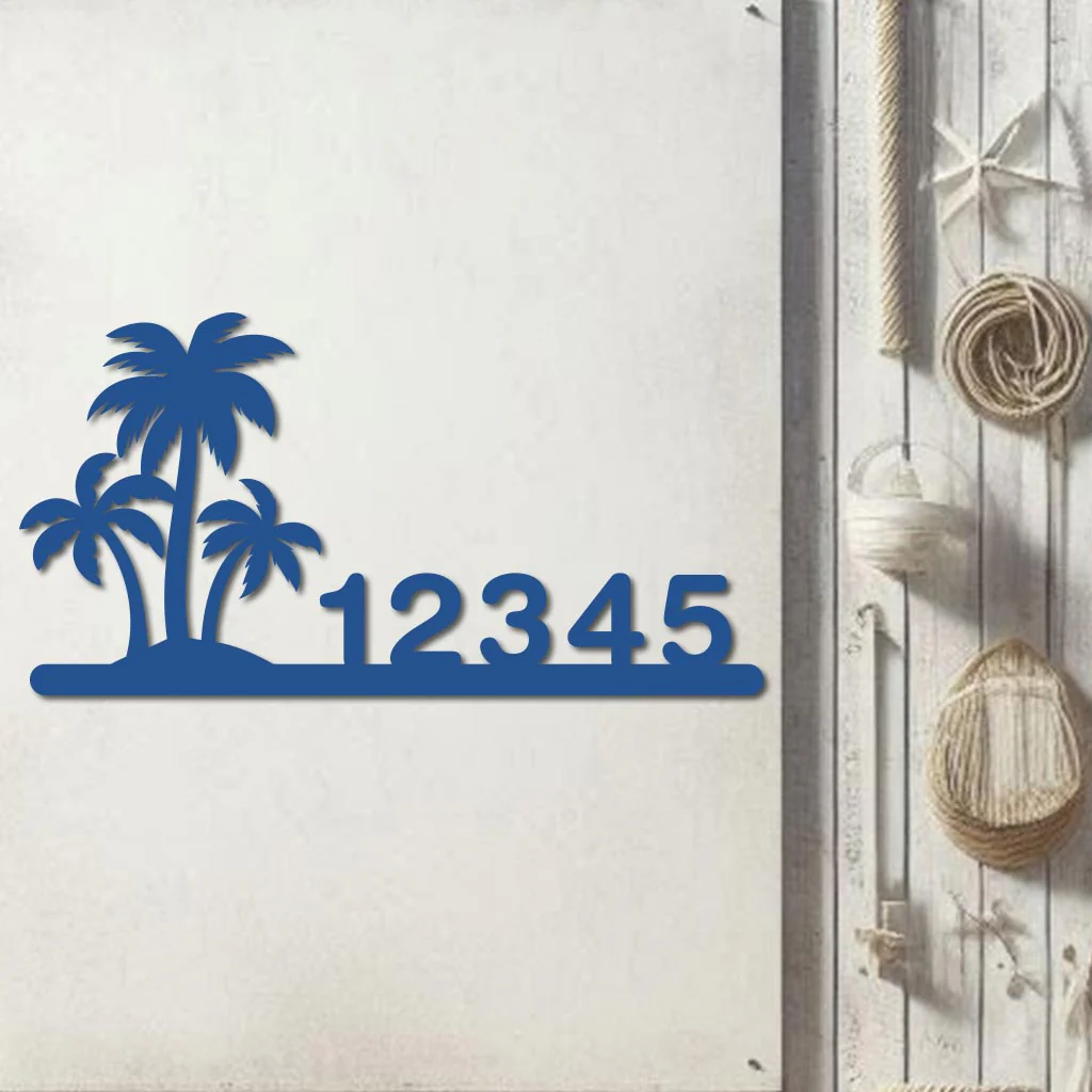 Palm Trees Address Sign - Image 7