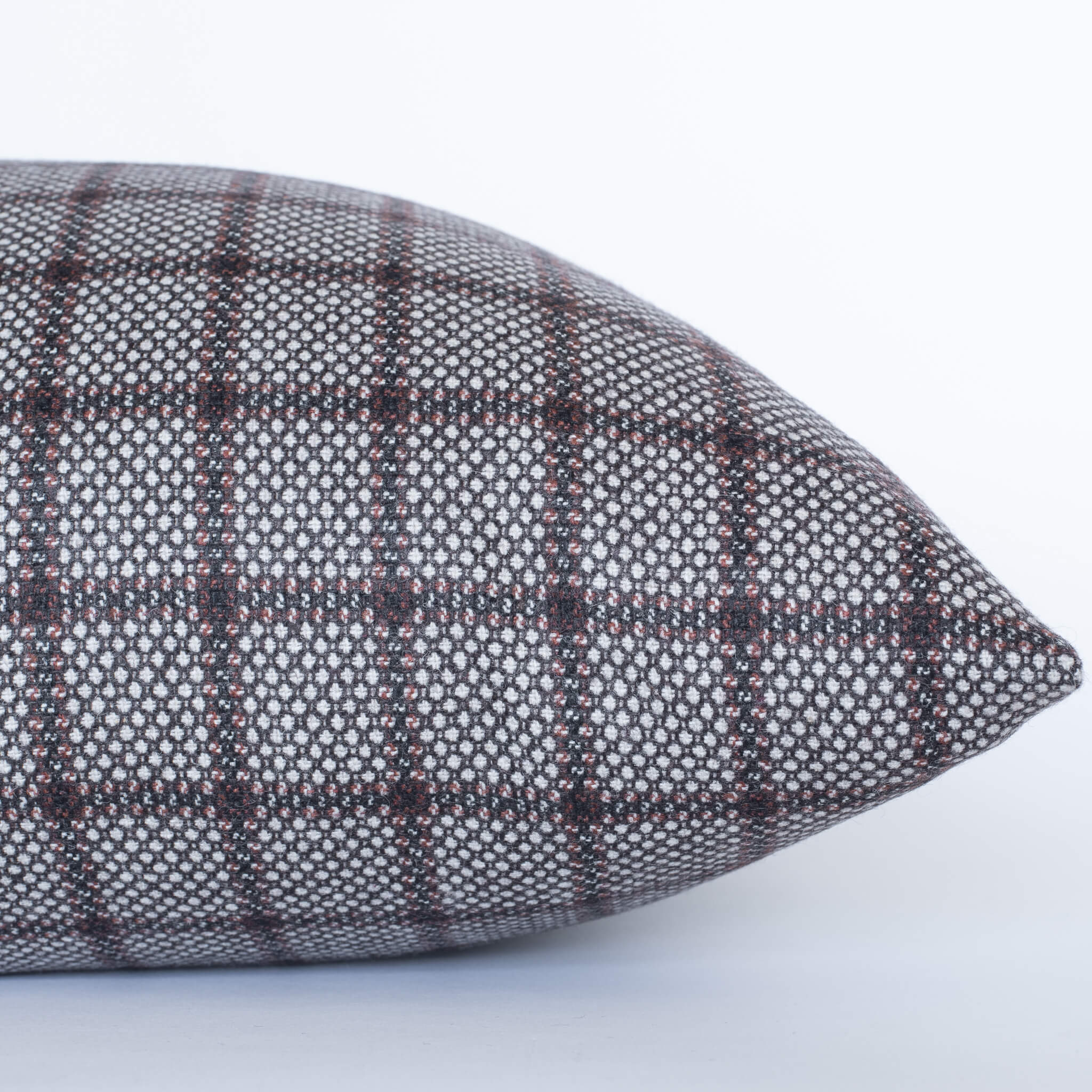 Paloma Handwoven Pillow Cover | Brown - Image 8