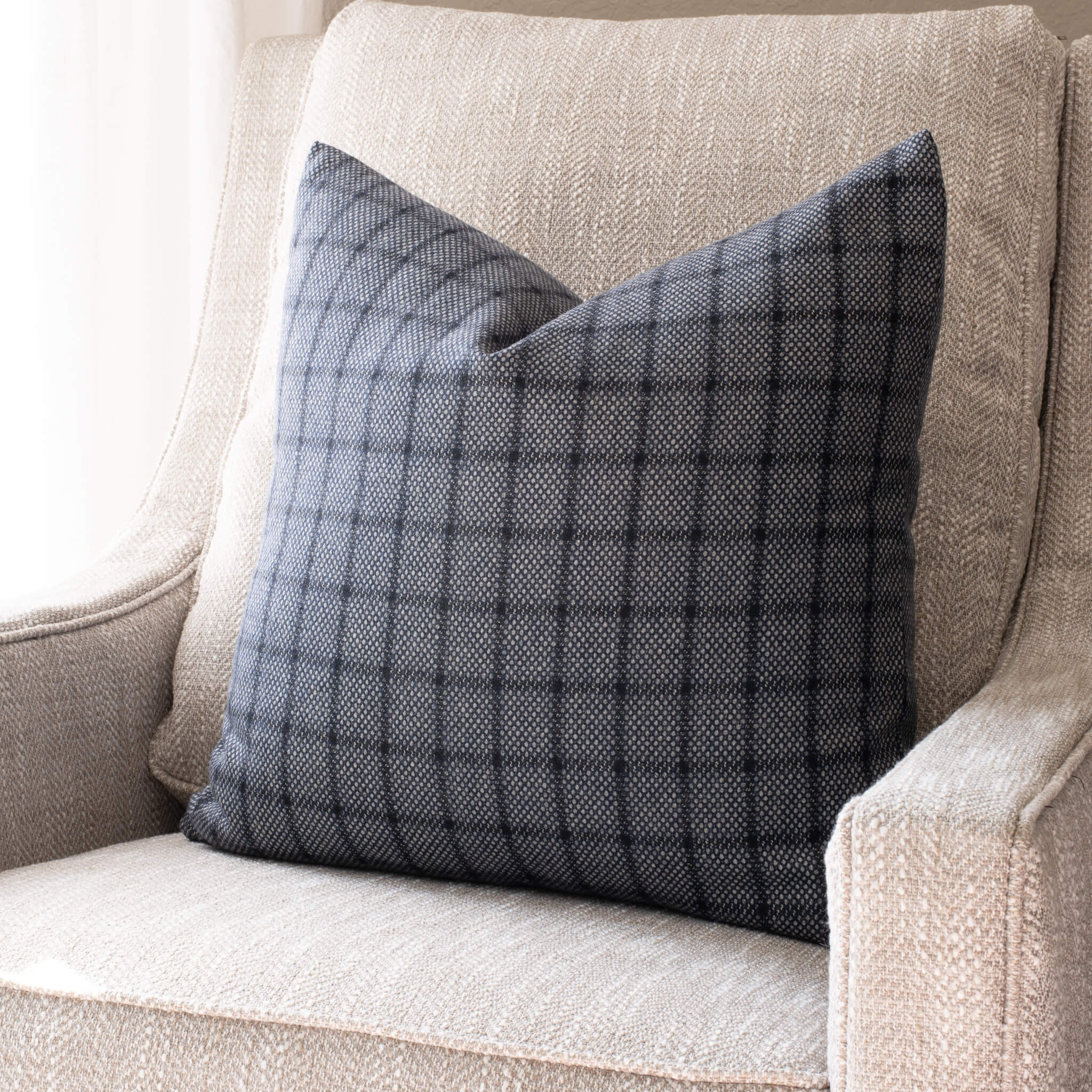 Paloma Pillow Cover | Blue - Image 2