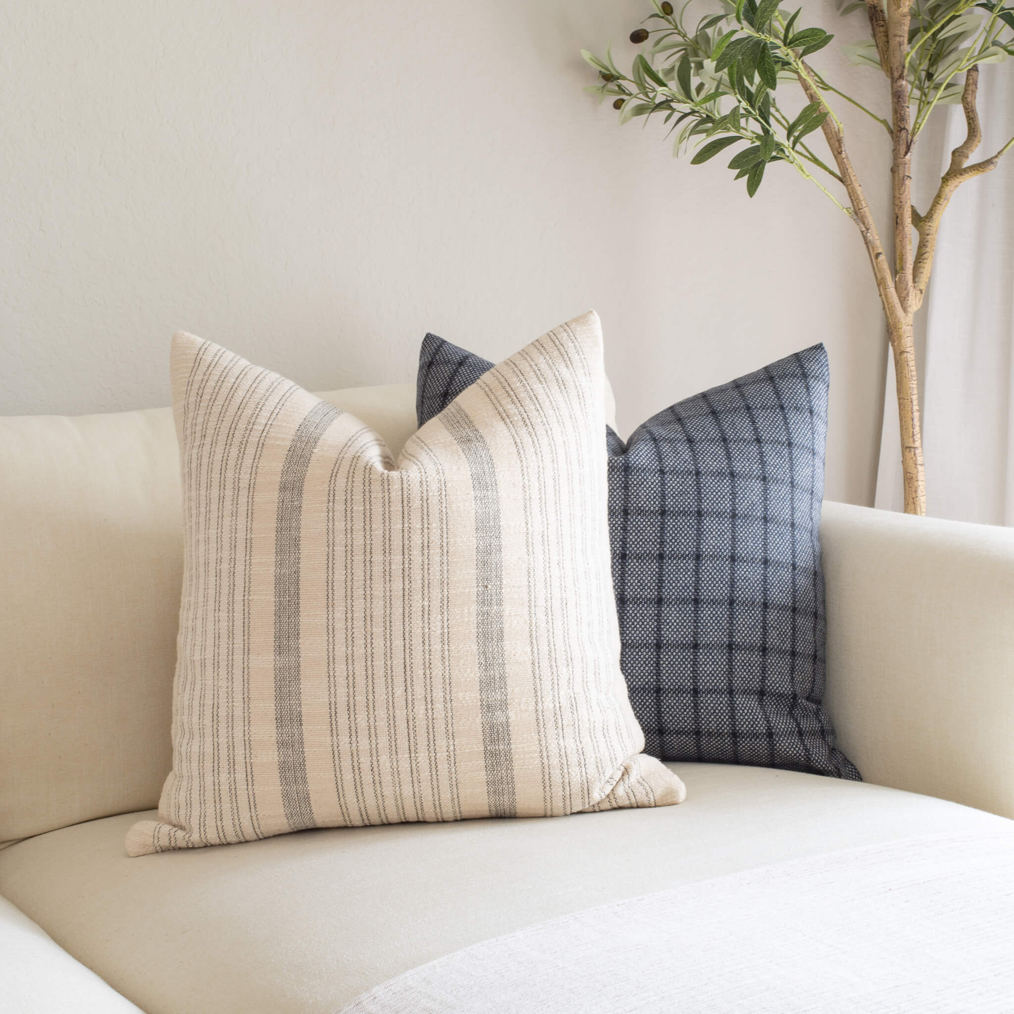 Paloma Pillow Cover | Blue - Image 3