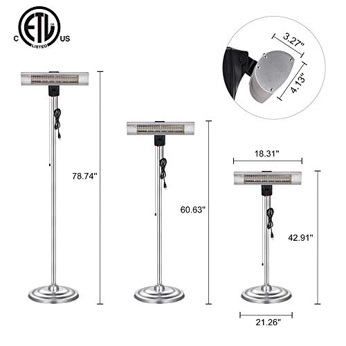 Patio Infrared Heater 5010B - Image 6