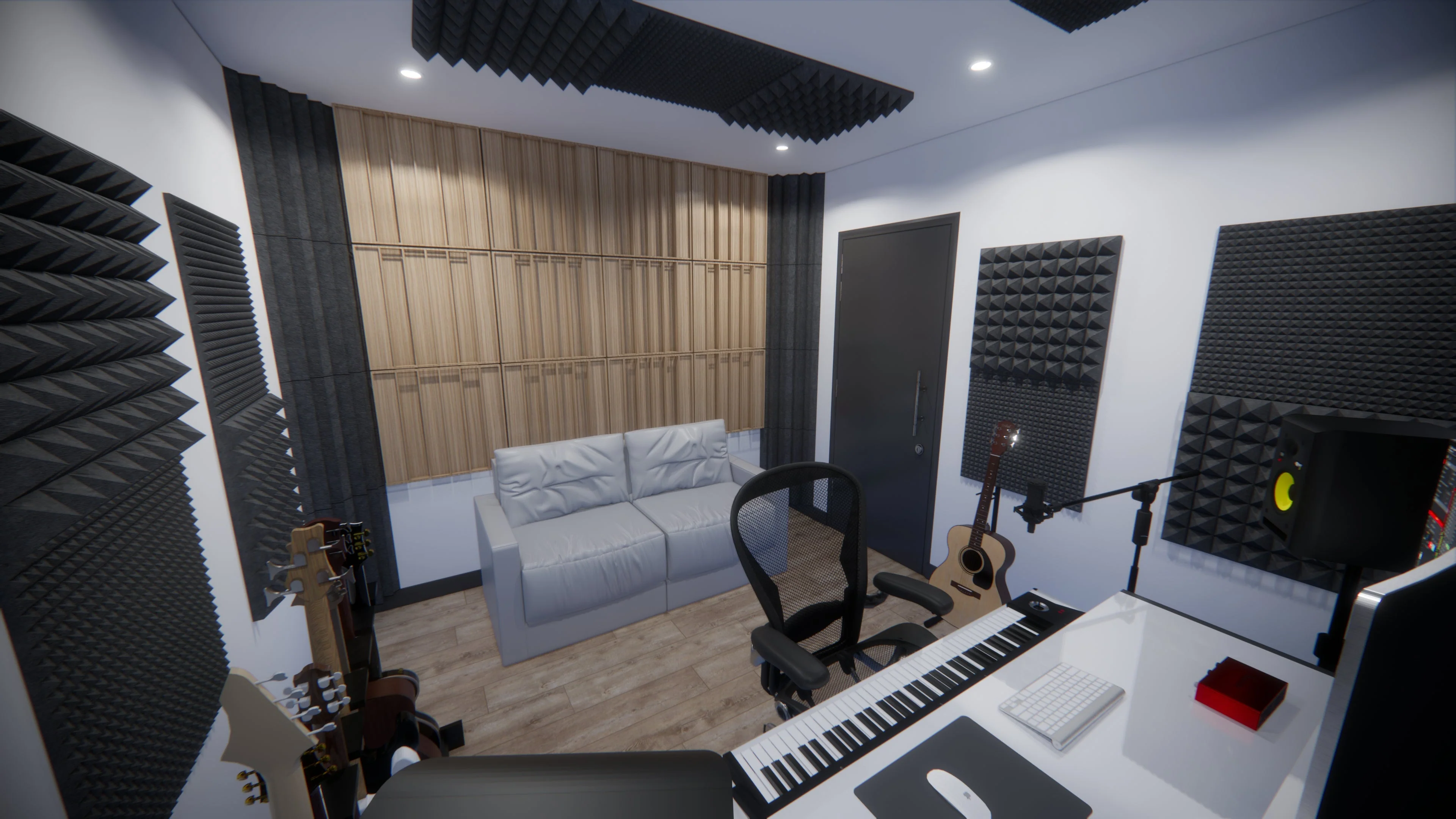 Paulownia Wood Acoustic Diffuser Panel | Sound Diffusion Panel - Image 10