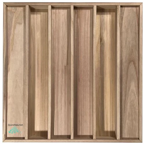 Paulownia Wood Acoustic Diffuser Panel | Sound Diffusion Panel - Image 4