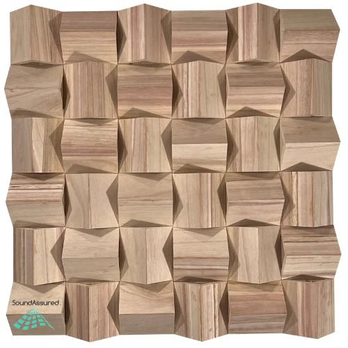 Paulownia Wood Acoustic Diffuser Panel | Sound Diffusion Panel - Image 5
