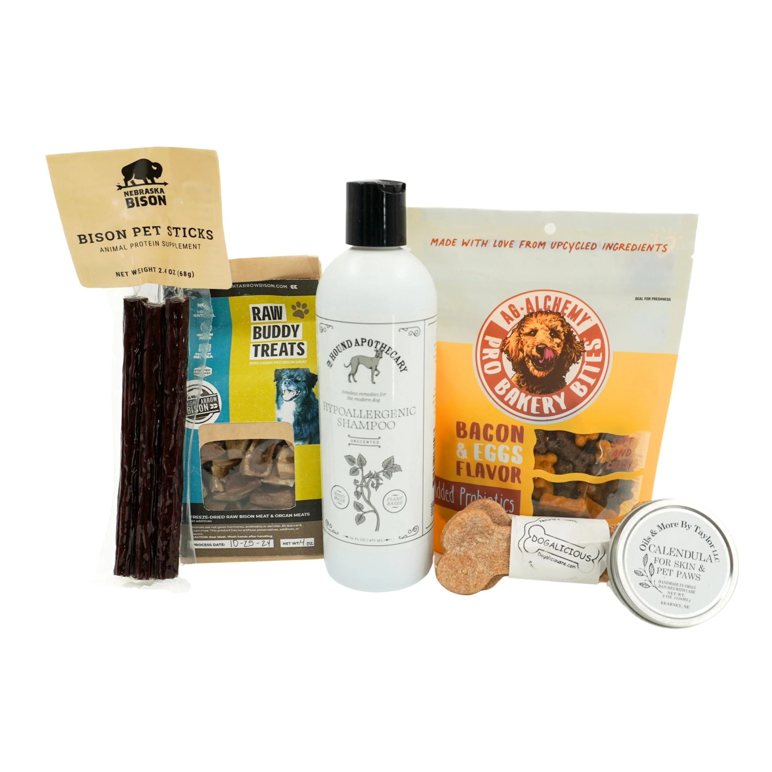 Paw-some Nebraska Pet Treats Gift Basket - Image 2