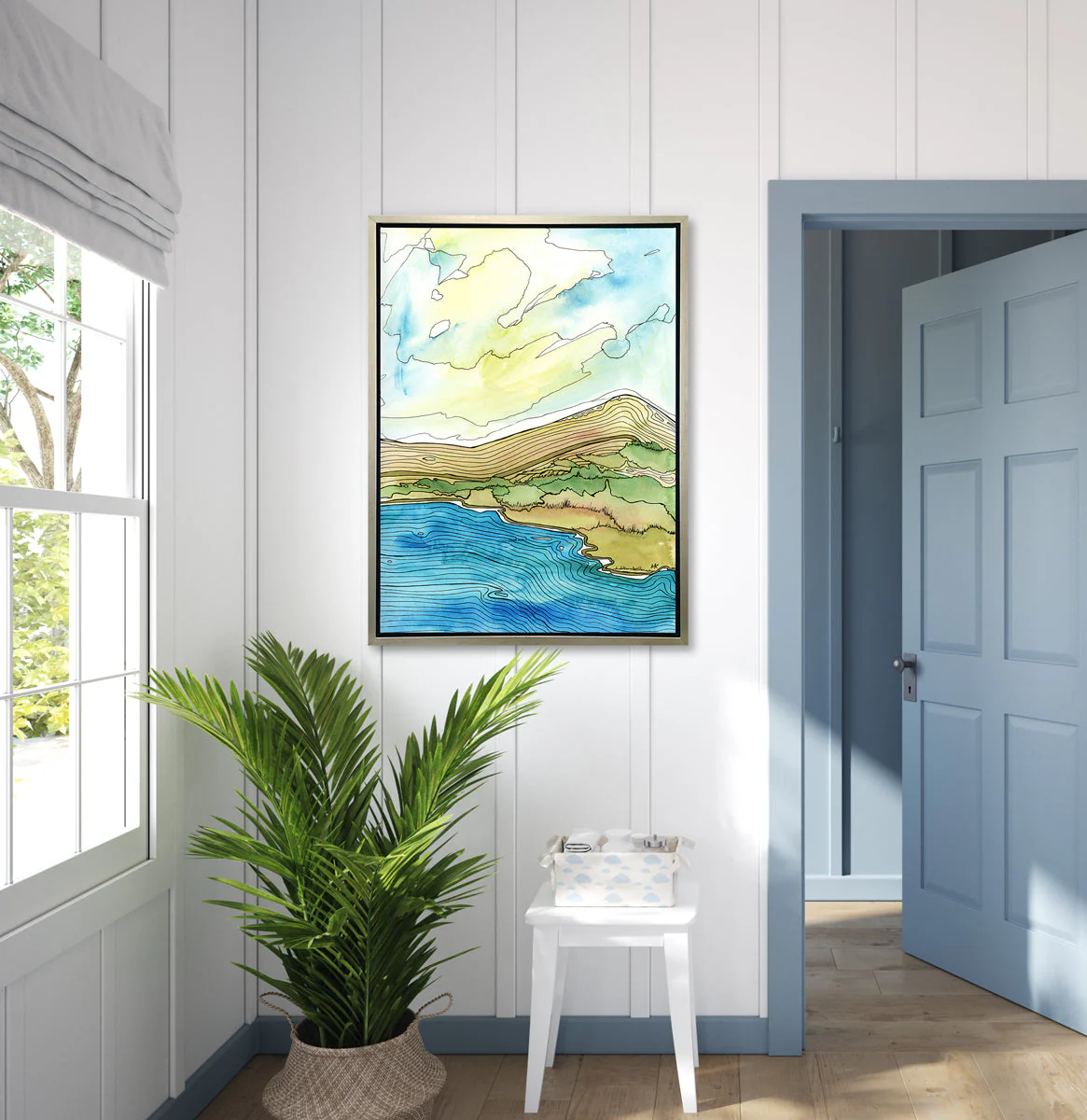 Peaceful Tides - Open Edition Canvas Print - Image 2