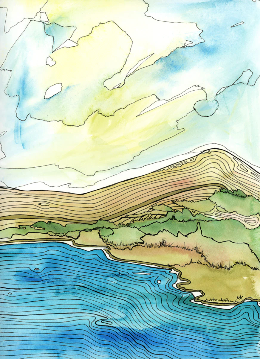 Peaceful Tides - Open Edition Canvas Print - Image 3