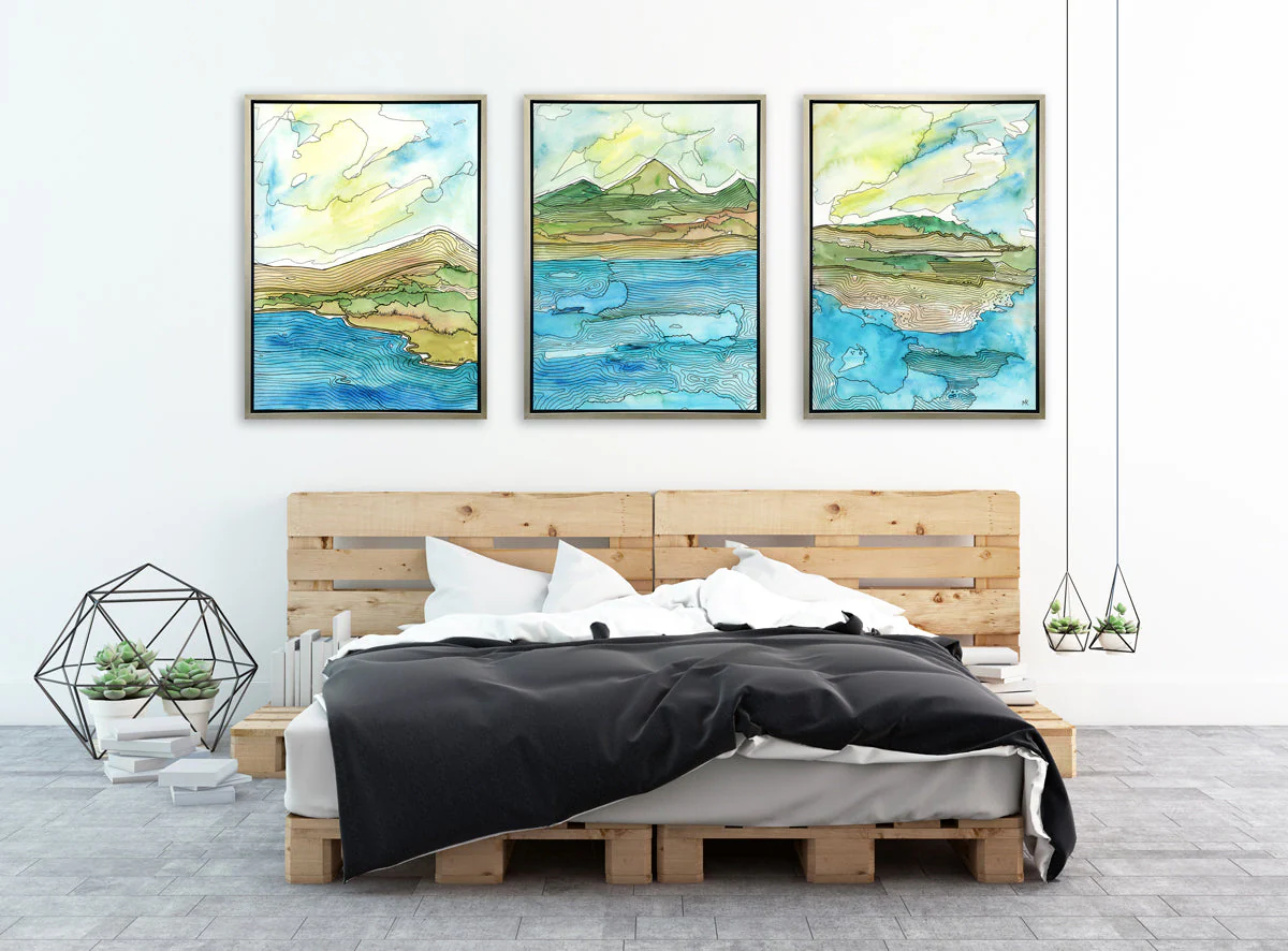 Peaceful Tides - Open Edition Canvas Print - Image 6
