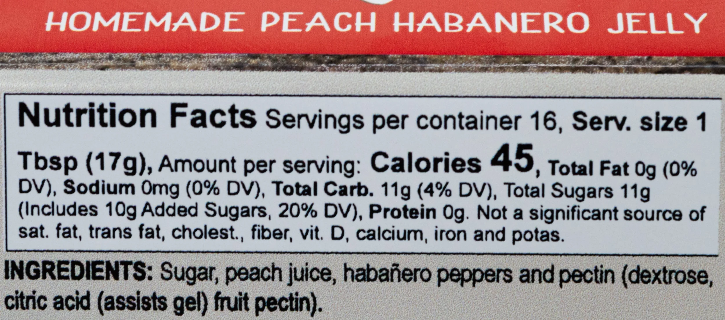 Peach Habanero Jelly | Pack of 2 | 11.5 oz | Nutt Family Jams & Jellies - Image 4