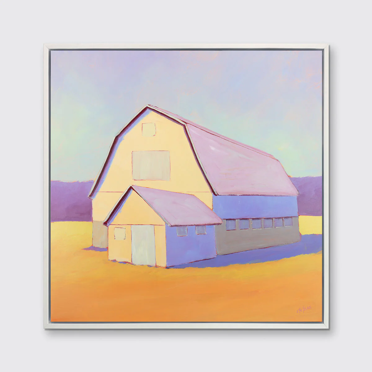 Peaches and Buttercream - Open Edition Canvas Print - Image 4