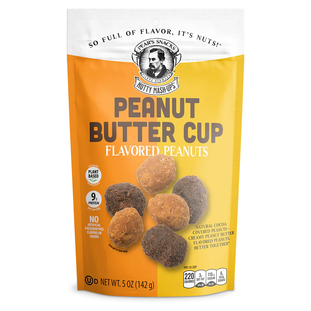Peanut Butter Cup Flavored Peanuts | Pack of 6 | 5 oz | Brenmar - Image 2