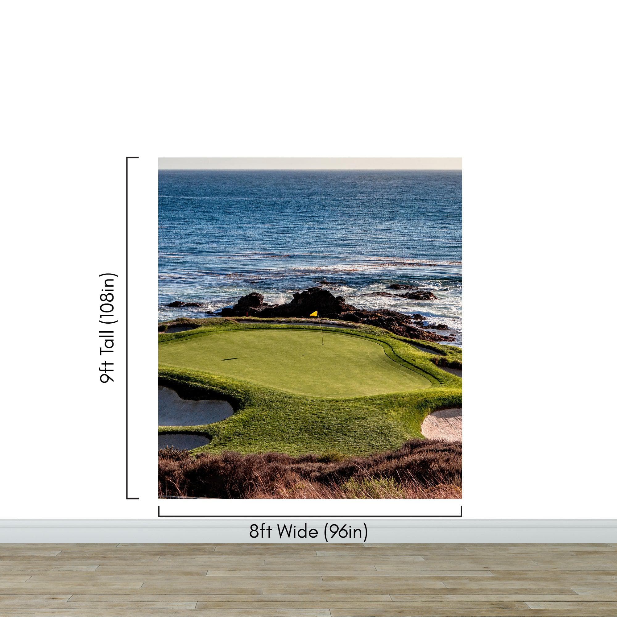 Pebble Beach Golf Course Wallpaper Mural. #6977 - Image 13