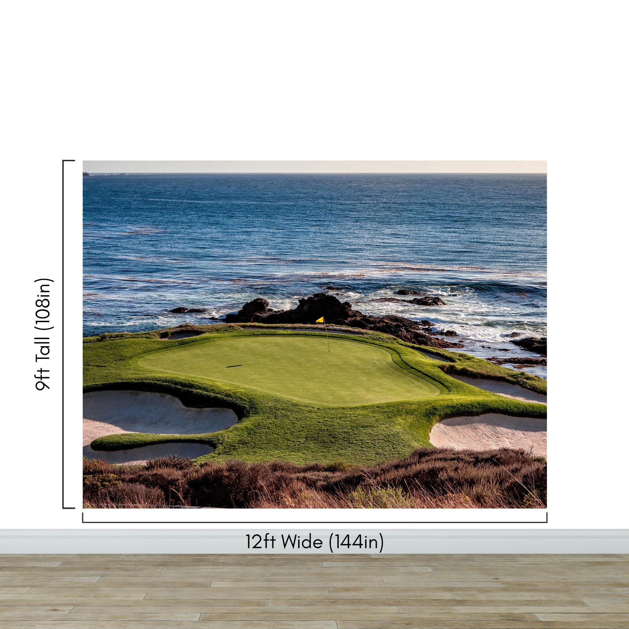 Pebble Beach Golf Course Wallpaper Mural. #6977 - Image 14
