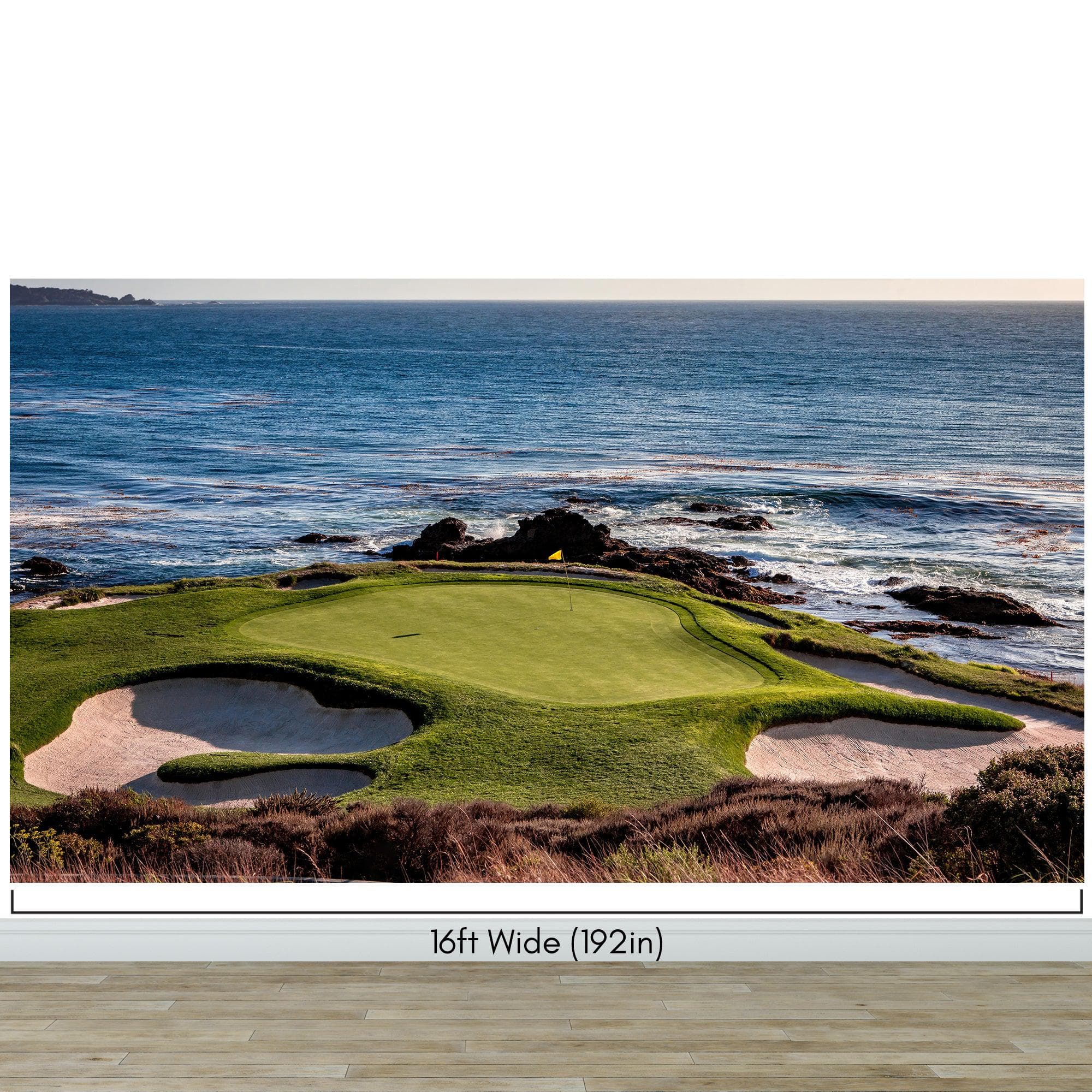 Pebble Beach Golf Course Wallpaper Mural. #6977 - Image 15