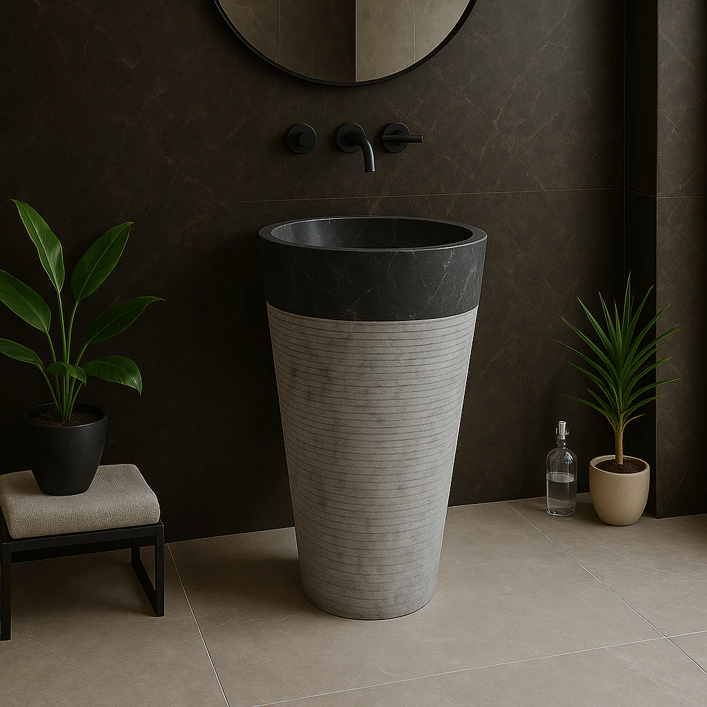 Pedestal Marble Sink - Image 3