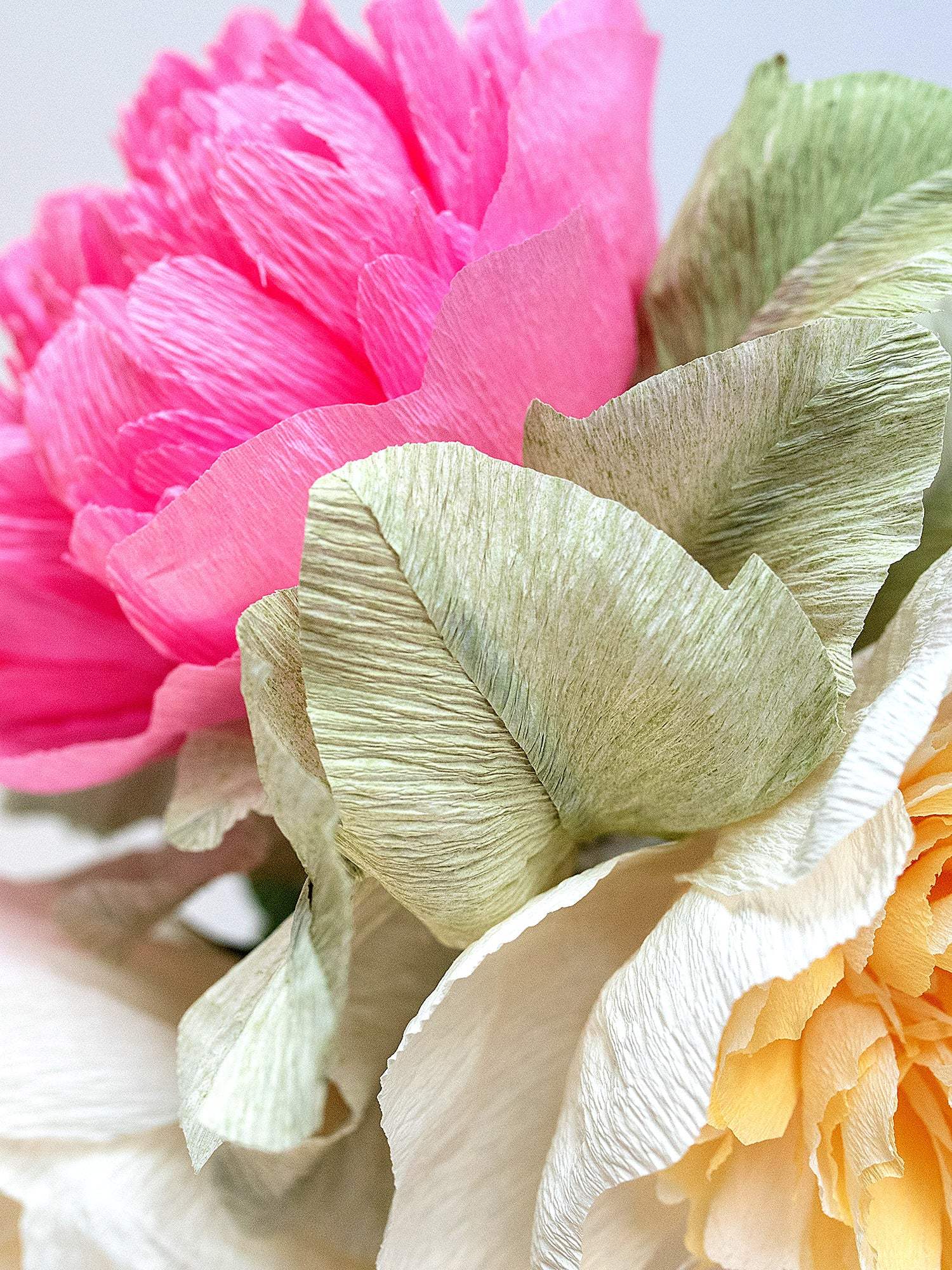 Peony for Your Thoughts | Handcrafted Paper Peony Bouquet - Image 2