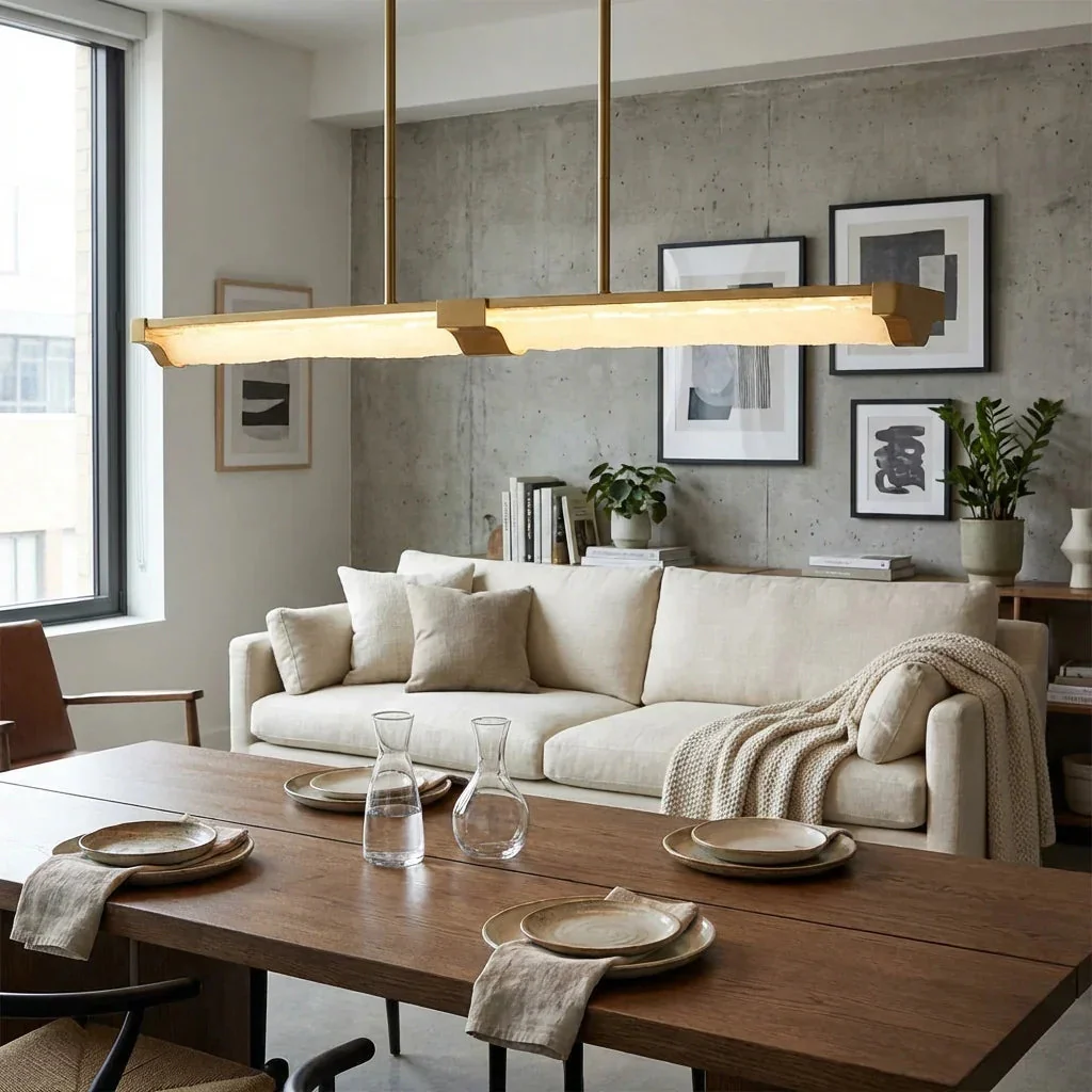 Perimost 50 Inch Doreen Luxury Island Pendant Light - Image 3