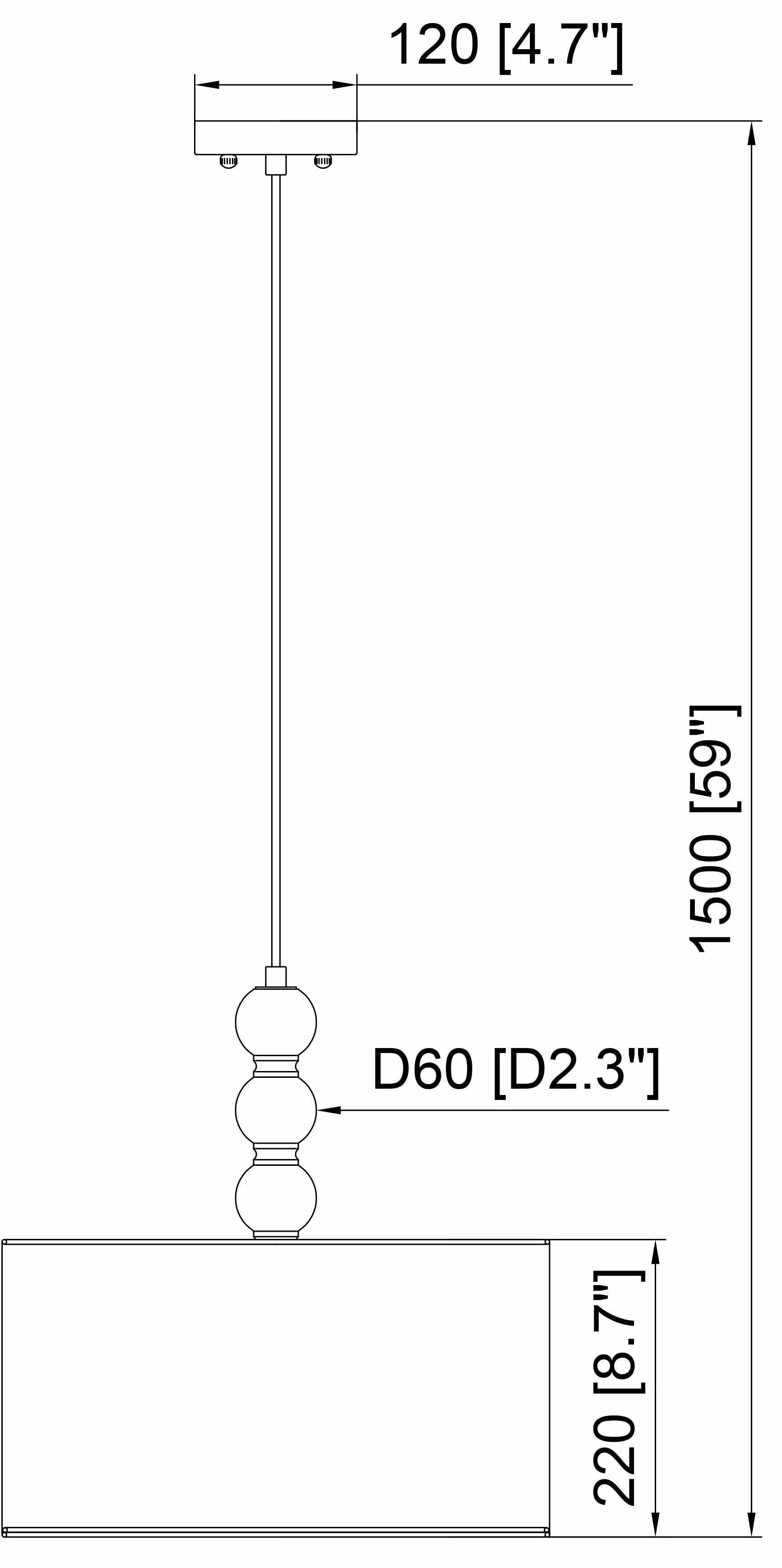 Perosillo Dark Brown Pendant - Image 7