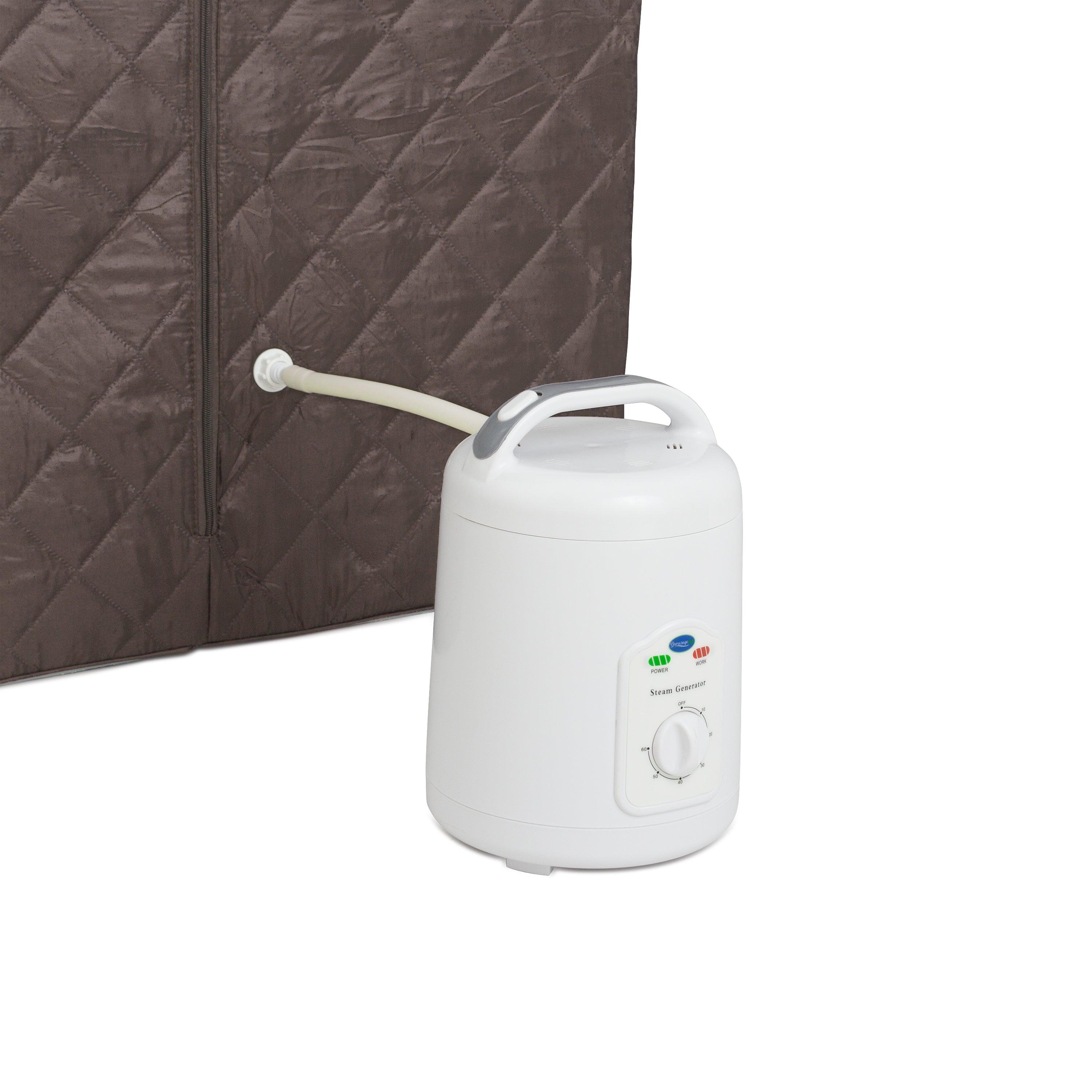 Personal Steam Sauna for Weight Loss, Detox & Relaxation at Home, Chair Included - Black Coffee - Image 6