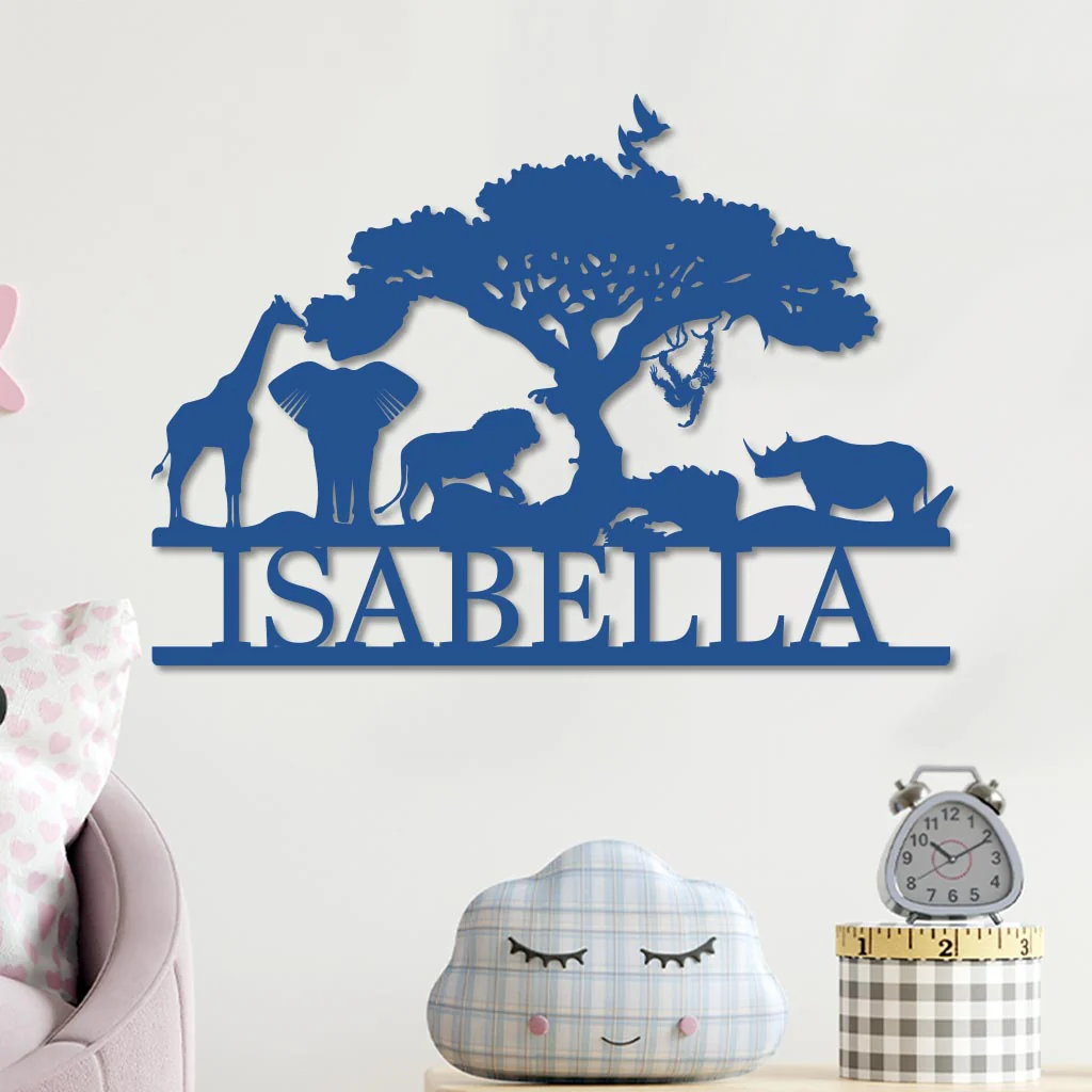 Personalized African Animals Sign - Image 7