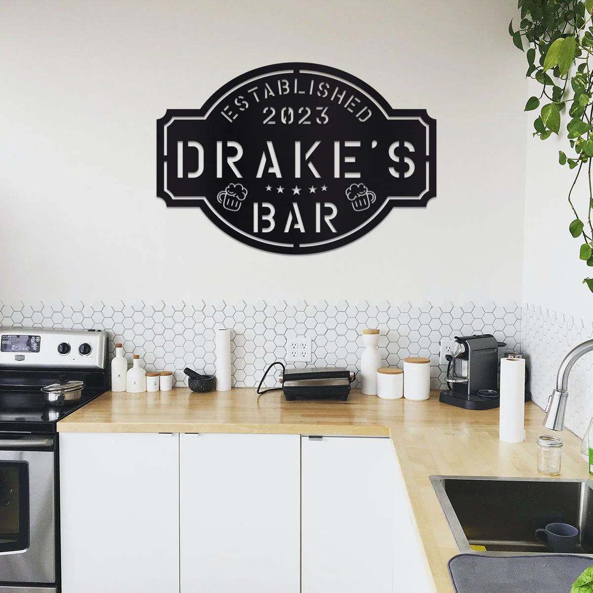 Personalized Bar Name Sign - Image 2