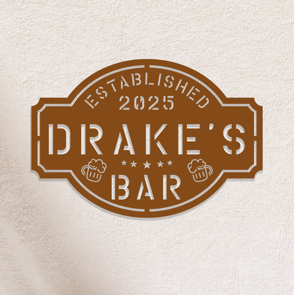 Personalized Bar Name Sign - Image 4