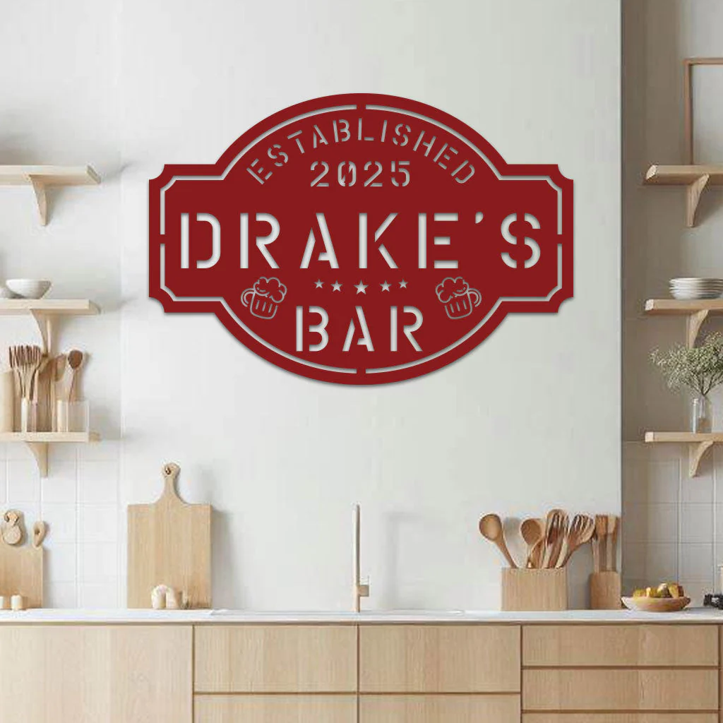 Personalized Bar Name Sign - Image 9